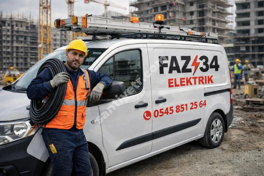 Faz 34 Elektrik – İstanbul Geneli Elektrik İşlerinizde sorunsuz çözüm ortağınız 
